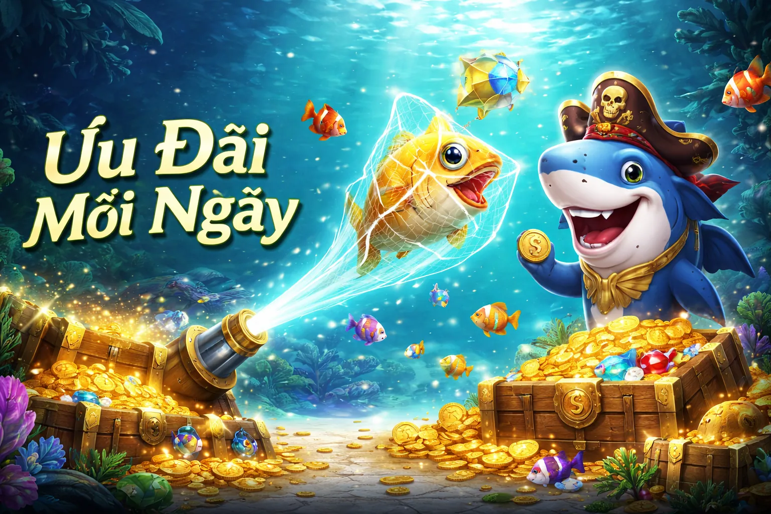 Thế giới bắn cá sống động tại bet6789